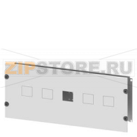 ALPHA 630 Universal Circuit breaker kit 5x 3VA10-11/100A/160A 3+4-pole H=200 mm W=900 mm, horizontal Installation for motorized operating mechanism Siemens 8GK6734-4KK33