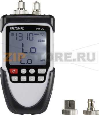 Тестер оптического волокна 32x65x120 мм Voltcraft PM-22 