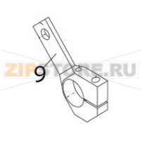 Servo arm, El-zinced Bear Varimixer AR80 VL-1S