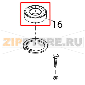 Ball bearing f/30ø, 6211 2RS1C Bear Varimixer AR80 VL-1S Ball bearing f/30ø, 6211 2RS1C Bear Varimixer AR80 VL-1SЗапчасть на деталировке под номером: 16