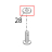 Washer, safety guard Bear Varimixer AR80 VL-1S
