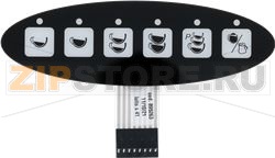 PUSH-BUTTON MEMBRANE 6-BUTTON 