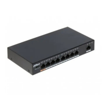 Коммутатор неуправляемый, 8 портов Dahua DH-PFS3009-8ET-96