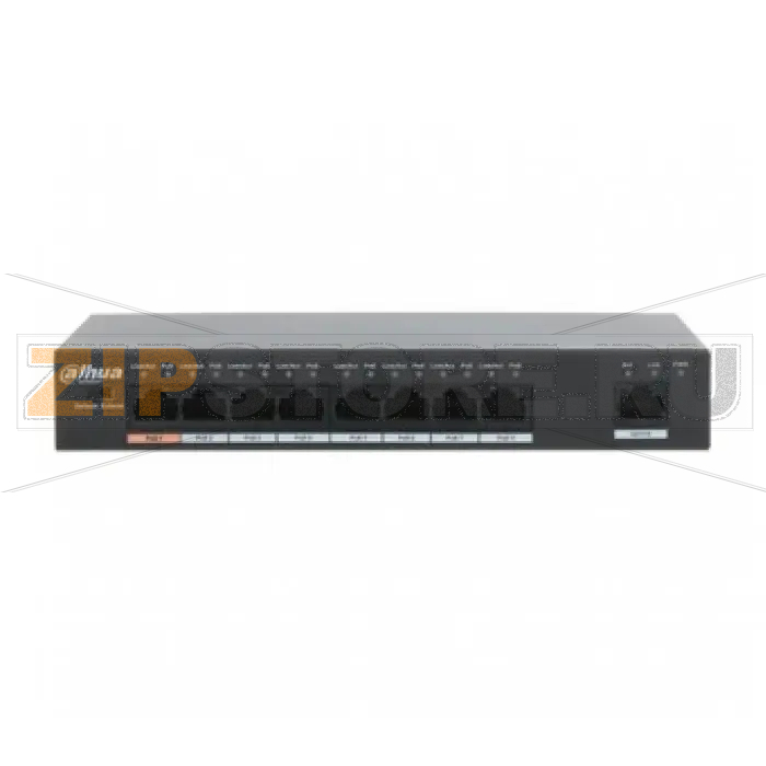 Коммутатор неуправляемый, 8 портов Dahua DH-PFS3009-8ET-96 