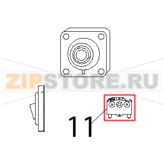 Commutatore Tecnoinox B8MFIE9 Commutatore Tecnoinox B8MFIE9Запчасть на деталировке под номером: 11