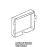 Cover for terminal box Unox XVC 705