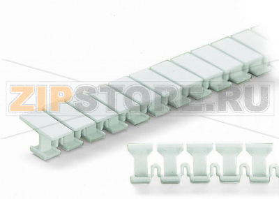 Маркировочные бирки; not stretchable; без печати; с креплением на защелке; белые Wago 209-290 
