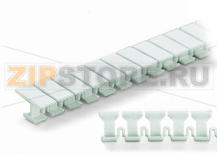 Маркировочные бирки; not stretchable; без печати; с креплением на защелке; белые Wago 209-290 