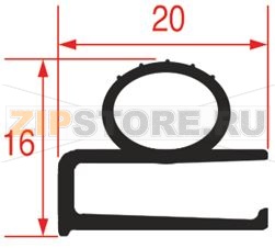 УПЛОТНИТЕЛЬ ДЛЯ ХОЛОДИЛЬНОЙ КАМЕРЫ - 16 М 