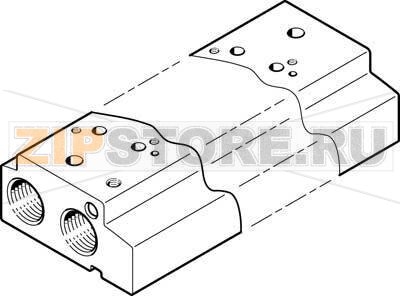 Коллектор Festo VABM-C7-12G-G18-4 