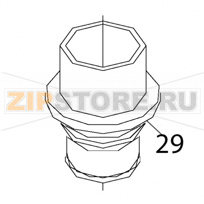 Wash cam bushing Fagor AD-90 Wash cam bushing Fagor AD-90Запчасть на деталировке под номером: 29Название запчасти Fagor на английском языке: Wash cam bushing AD-90.