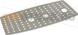 CUPS SUPPORT GRID OF STAINLESS STEEL 