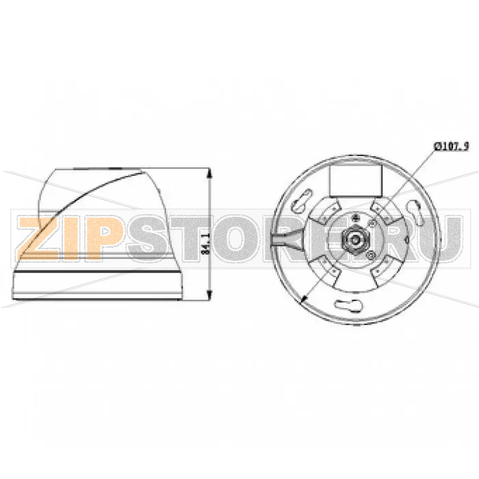 IP-камера Dahua IPC-HDW4100C 
