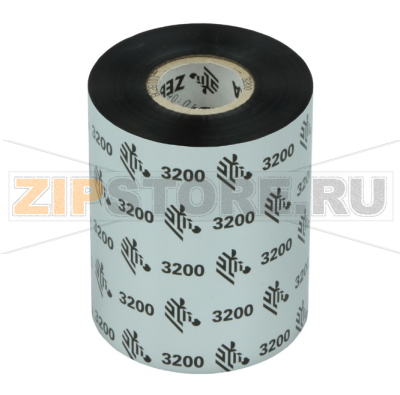 Риббон 3200 Wax Resin Black 84 мм/ 300 м для Zebra ZT Термотрансферная лента красящая (риббон) 3200 Wax Resin Black 84 мм/ 300 м для принтеров Zebra ZTКаталожный номер:  03200BK08330 (800011-003)