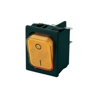 Переключатель клавишный 250 В/AC, 20 А, 2 x выкл/вкл, 1 шт Marquardt 1835.3114