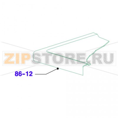 Защитная накладка на весовую панель PBT CE 0,5MM Bizerba BC-II 800 Защитная накладка на весовую панель PBT CE 0,5MM Bizerba BC-II 800Запчасть на сборочном чертеже под номером: 86-12Количество запчастей в комплекте: 1Название запчасти Bizerba на английском языке: PROTECTIVE HOOD PBT CE (0,5MM THICK)