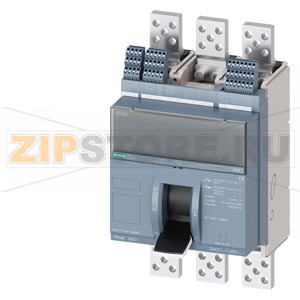 fixed-mounted sw. disconnector with handle frame 1600; 4AUX Icu=55kA @ 415V, 3-pole SD100; In=800A without overload protection w/o short-circuit protection straight bus connector extended Siemens 3VA2780-5.A05-.... 