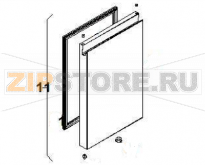 Door replacement unit Sagi KUA2A  Door replacement unit Sagi KUA2AЗапчасть на 