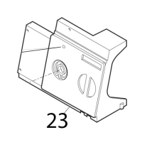 Supporto elettronica bianco ser. Saeco Royal Classic