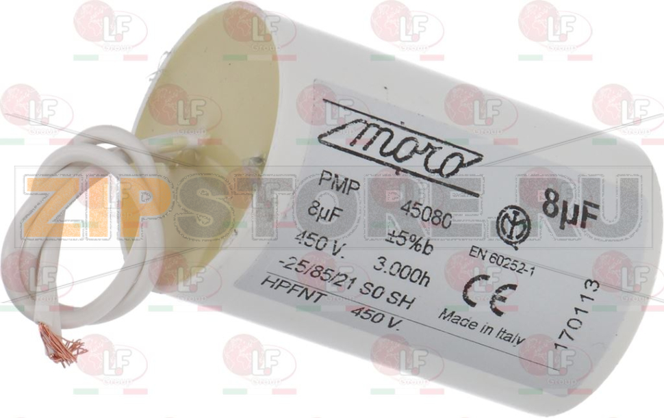 КОНДЕНСАТОР МКФ 8 450В 50/60ГЦ 
