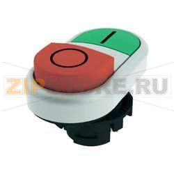 Переключатель, зеленый, красный, 1 шт Pizzato Elettrica E21PDSL9AAAD 
