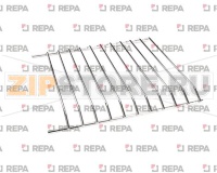 GRIGLIA, LATO, ACCIAIO INOSSIDABILE,