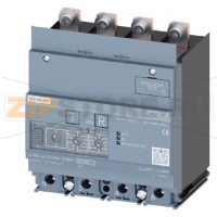 residual current device RCD520B Basic RCD type B or B+ load-side mounted rated resid. current 0.03...5A adjustable tv 0...10,000ms 4-pole In=160A Ue=127-690V accessory for: 3VA1 Siemens 3VA9114-0RL21