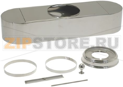 ОВАЛЬНОЕ КОЛЬЦО ИЗ НЕРЖАВЕЮЩЕЙ СТАЛИ В СБОРЕ Ø 150 ММ 