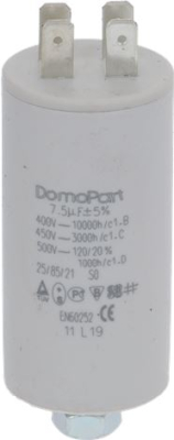 CAPACITOR 7.5 MF 