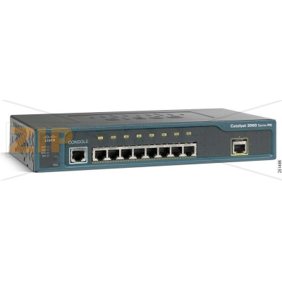 Коммутатор 8xFE, 1xGE, LAN Base Cisco WS-C2960PD-8TT-L 