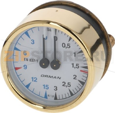 МАНОМЕТР БОЙЛЕРА-НАСОСА Ø 60 ММ 