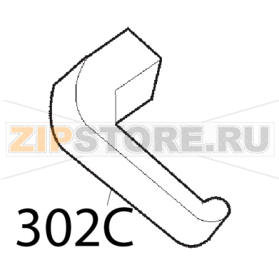 Maniglia x gambo sag. rosso Sirman Agata 250 Maniglia x gambo sag. rosso Sirman Agata 250Запчасть на деталировке под номером: 302C