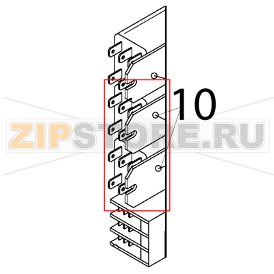 Relay Silanos E1000 Relay Silanos E1000Запчасть на деталировке под номером: 10