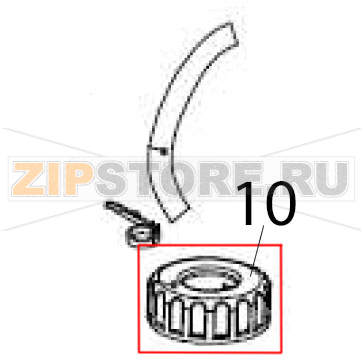 Outlet lid Hurakan HKN-ME717 Outlet lid Hurakan HKN-ME717Запчасть на деталировке под номером: 10