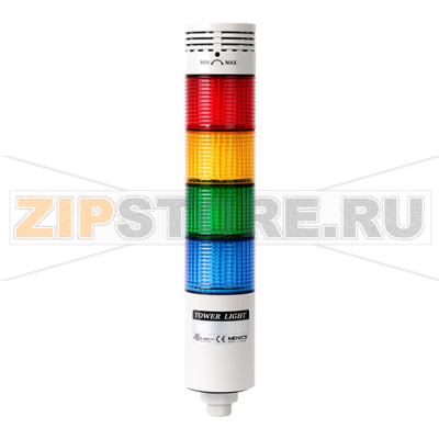 Колонна сигнальная, светодиодная, модульная, Ø: 56 мм Autonics PTE-SCX-402-RYGB 