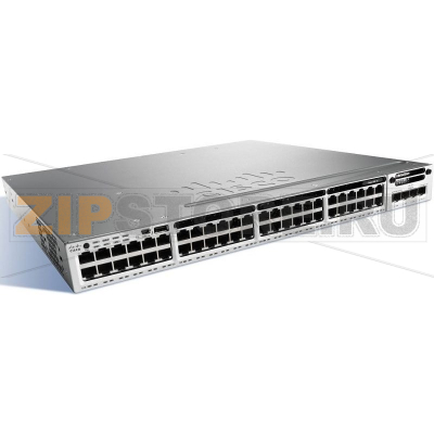 Коммутатор 48xGE, IP Base Cisco WS-C3850-48P-S 