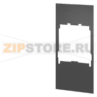 ПРИНАДЛЕЖНОСТЬ ДЛЯ РАЗЪЕДИНИТЕЛЯ-ПРЕДОХРАНИТЕЛЯ 3NP50 РАМКА ИЗ ЛИТОГО ПЛАСТИКА 290 X 135MM ДЛЯ ЗАКРЫТИЯ ВВОДА КАБЕЛЯ Siemens 3NY1106