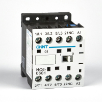 Контактор 6 А, 2.2 кВт, 230 В, 50 Гц, 1НЗ Chint NC6-0601