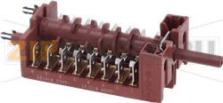 SELECTOR SWITCH FOR OVEN MENEGHETTI 