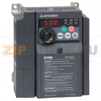 Преобразователь Mitsubishi Electric FR-D740-080-EC 