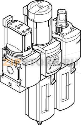 Фильтр-регулятор Festo MSB6-1/2:C3J2M1-WP 