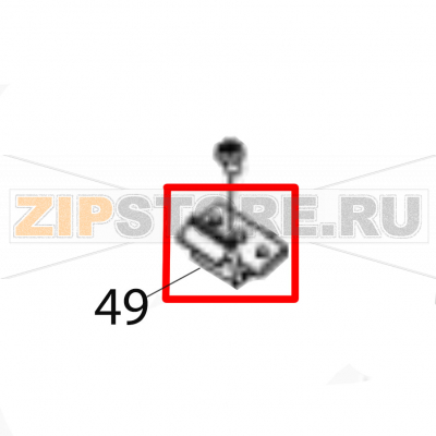 Ribbon frm retainer Sato CG208TT Ribbon frm retainer Sato CG208TTЗапчасть на деталировке под номером: 49Название запчасти на английском языке: Ribbon frm retainer Sato CG208TT.