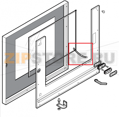 Lamps contact cable set Lainox VE061D  Lamps contact cable set Lainox VE061DЗапчасть на сборочном чертеже под номером: 26Название запчасти на английском&nbsp;языке: Lamps contact cable set Lainox VE061D