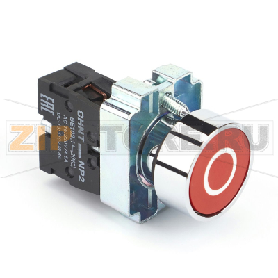 Кнопка управления, 1НЗ, IP40 Chint NP2-BA4322 