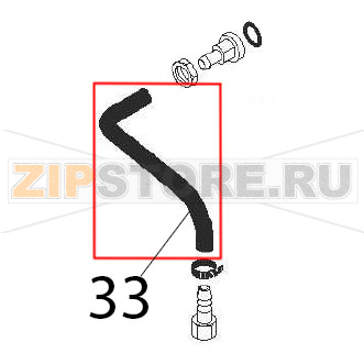 Rubber hose Ø: 17, Ø: 10xH²O Angelo Po 04WBMEV Rubber hose Ø: 17, Ø: 10xH²O Angelo Po 04WBMEVЗапчасть на деталировке под номером: 33