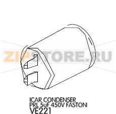 Icar condenser PRL 5uF 450V faston Unox XB 803 Icar condenser PRL 5uF 450V faston Unox XB 803Запчасть на деталировке под номером: 81Название запчасти на английском языке: Icar condenser PRL 5uF 450V faston Unox XB 803