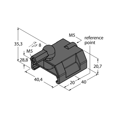 Магнит Turck P1-LI-Q25L 