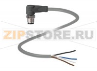 Кабель датчика-исполнительного устройства Cable connector V1S-W-2M-PVC Pepperl+Fuchs