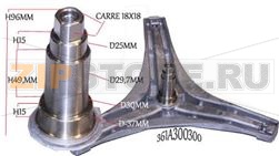 CROCIERA DAEWOO 361A300500 