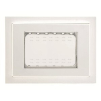 Рамка монтажная, трехмодульная, IP55, белая ABB 2CLA337300N1101